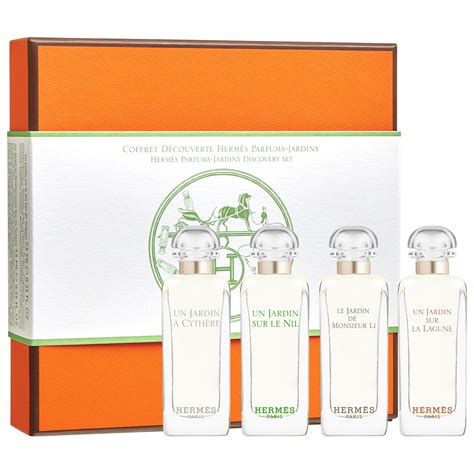 hermes perfume le jardin|sephora Hermes mini garden perfume.